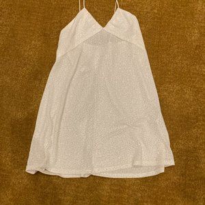 Sparkling little white dress